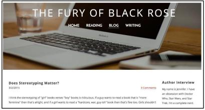 blog sample jennifer