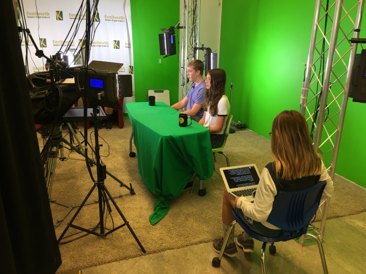 Anchors and tele-prompter manager.